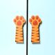 Handcrafted Acacia Wood Tiger Paw Handle Pair